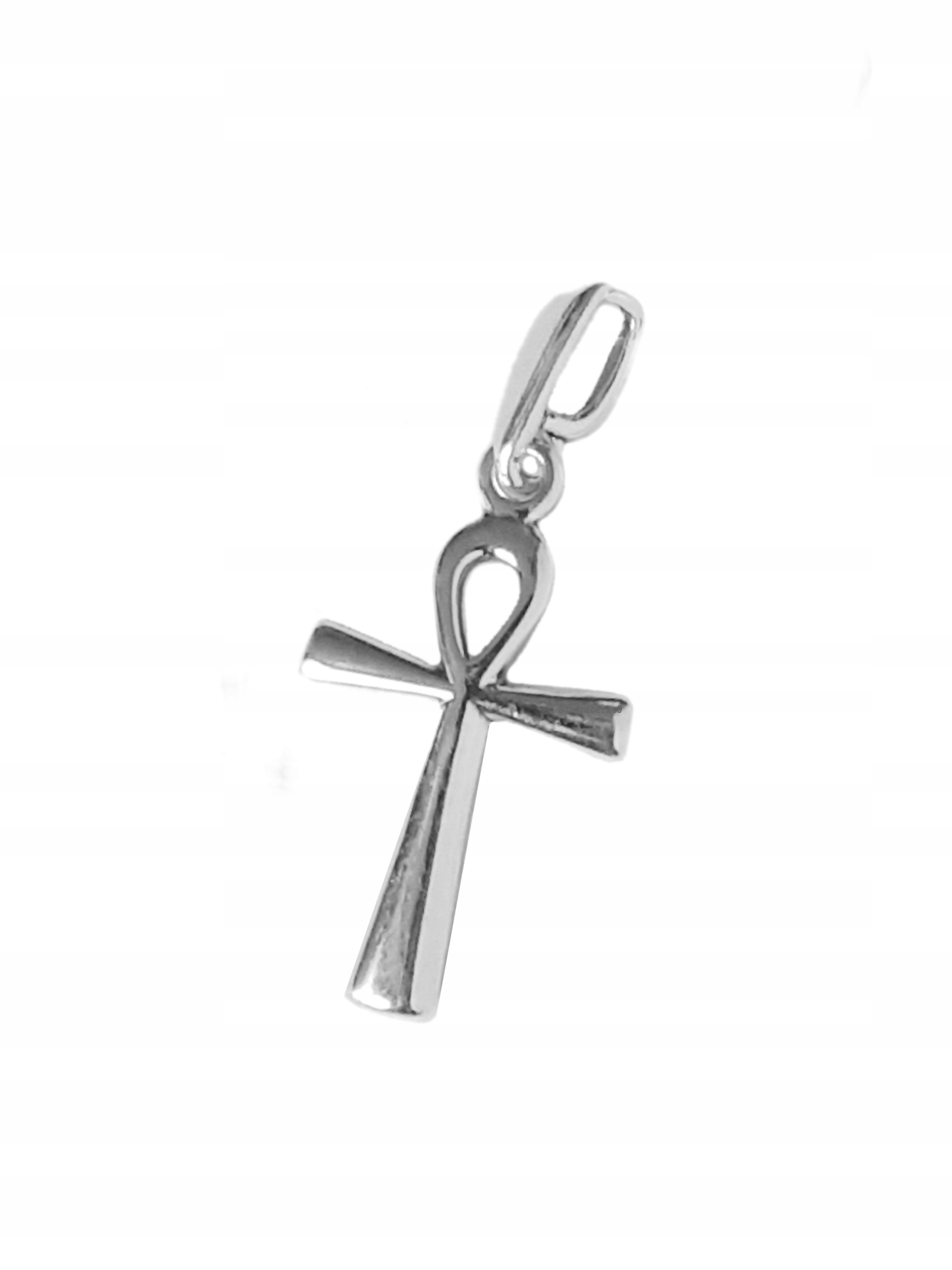 925 Striebro Ankh Amulet Egyptský krížový symbol života