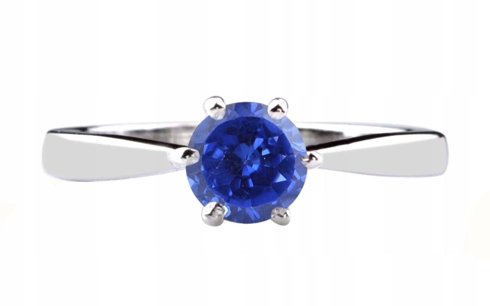 AA Natural Blue Tanzanit Gold Ring