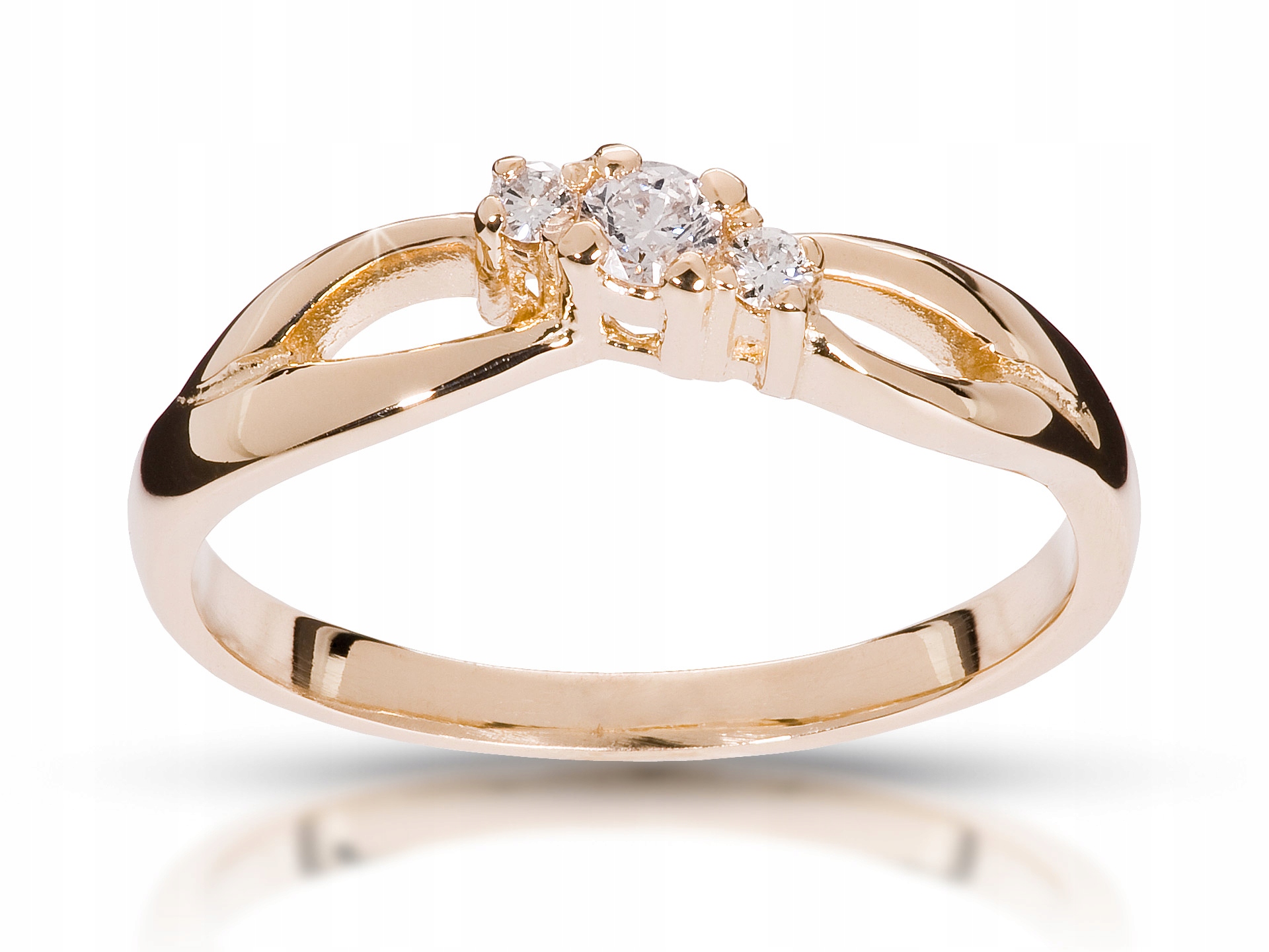 Abgold Diamond Ring 0,15Ct SI1/G V.24H