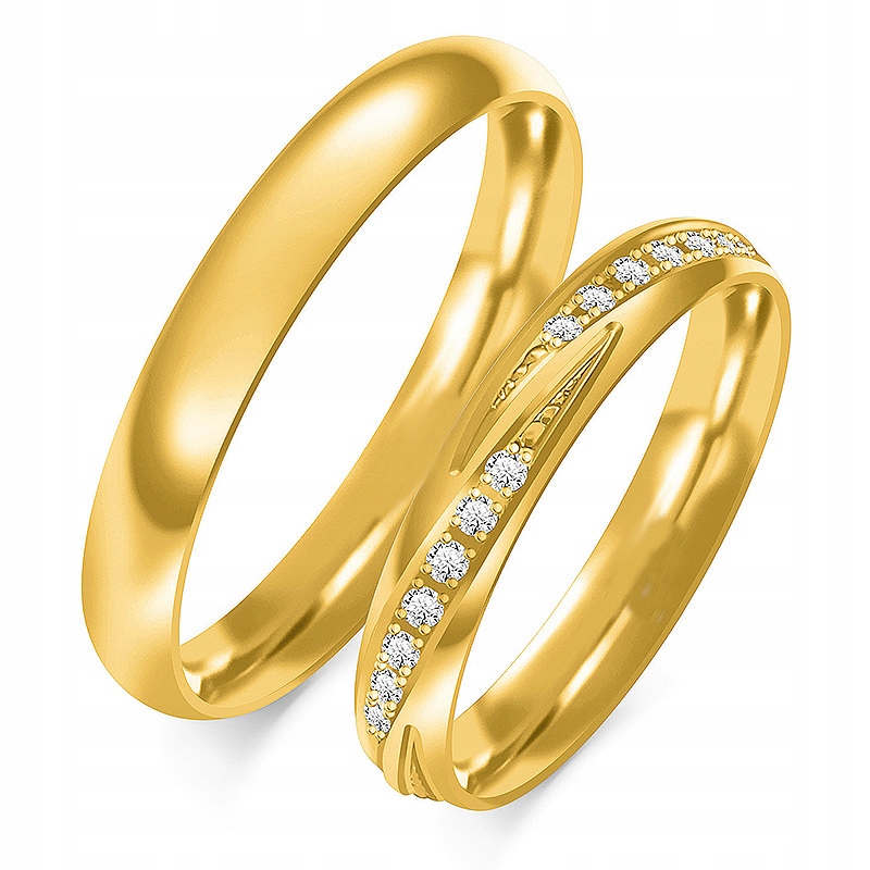 Ajubiler Gold Rings 3,50 mm s. 375