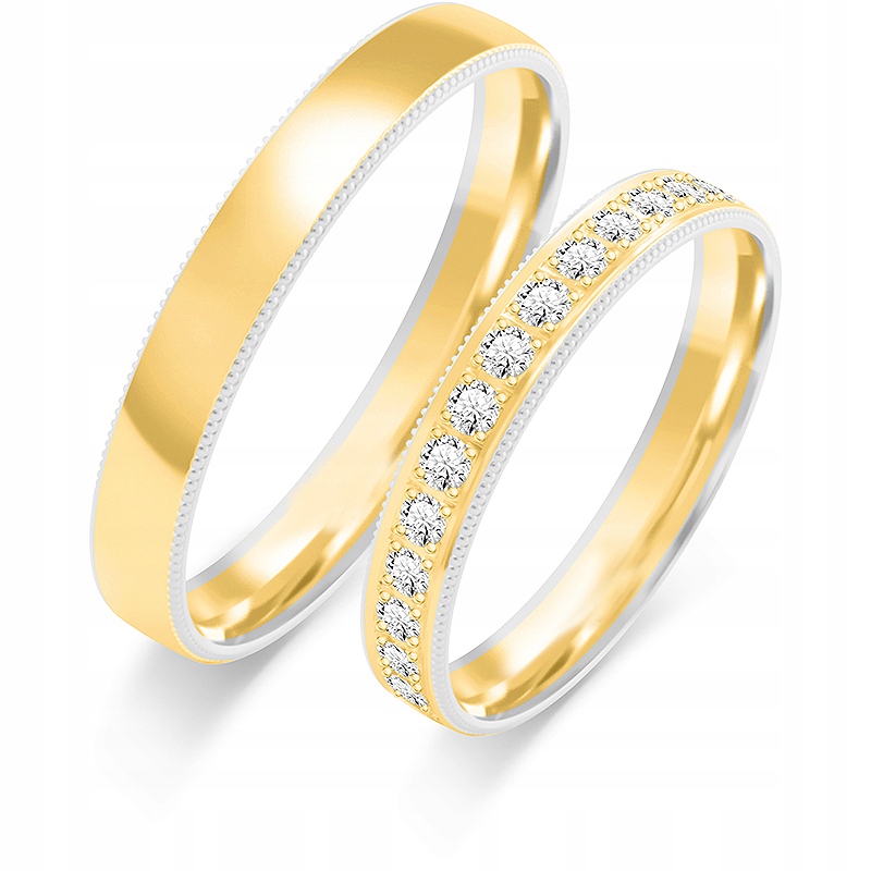 Ajubiler Gold Rings 3,50 mm s. 750