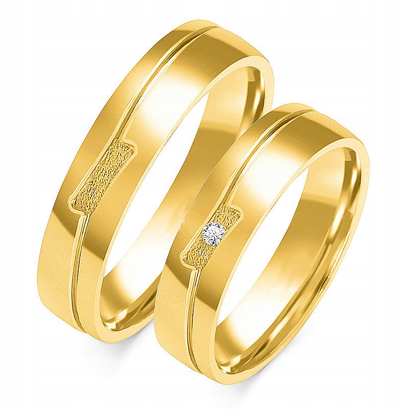 Ajubiler Gold Rings Darge 5,00 mm. 750