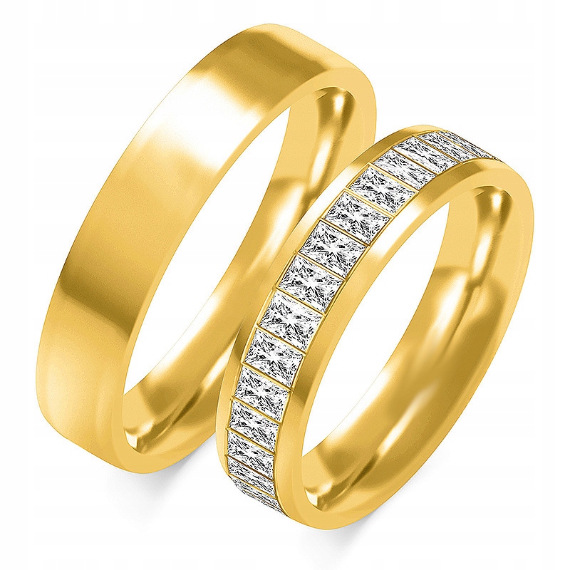 Ajubiler Gold Rings Darček 5,5 mm s. 333