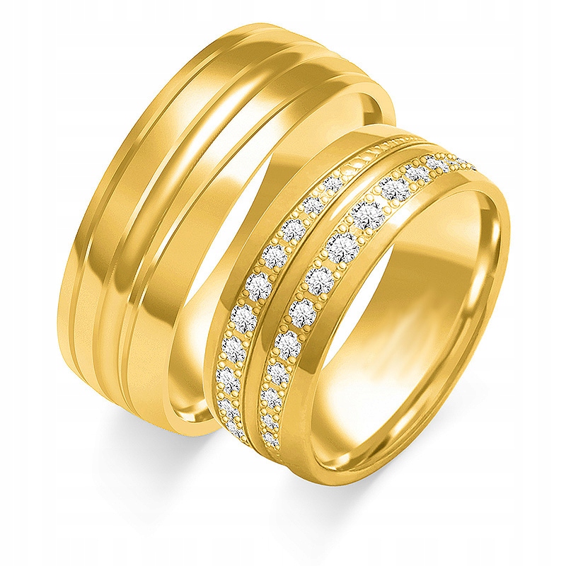 AJubiler Gold Rings Darček 7,50 mm s. 750