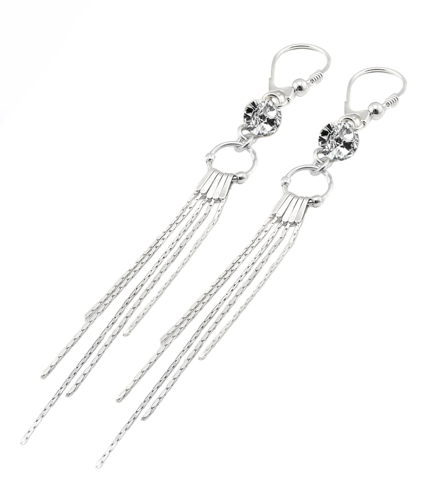 Dlhé náušnice ARSYLION Swarovski Elem. Krištáľ F