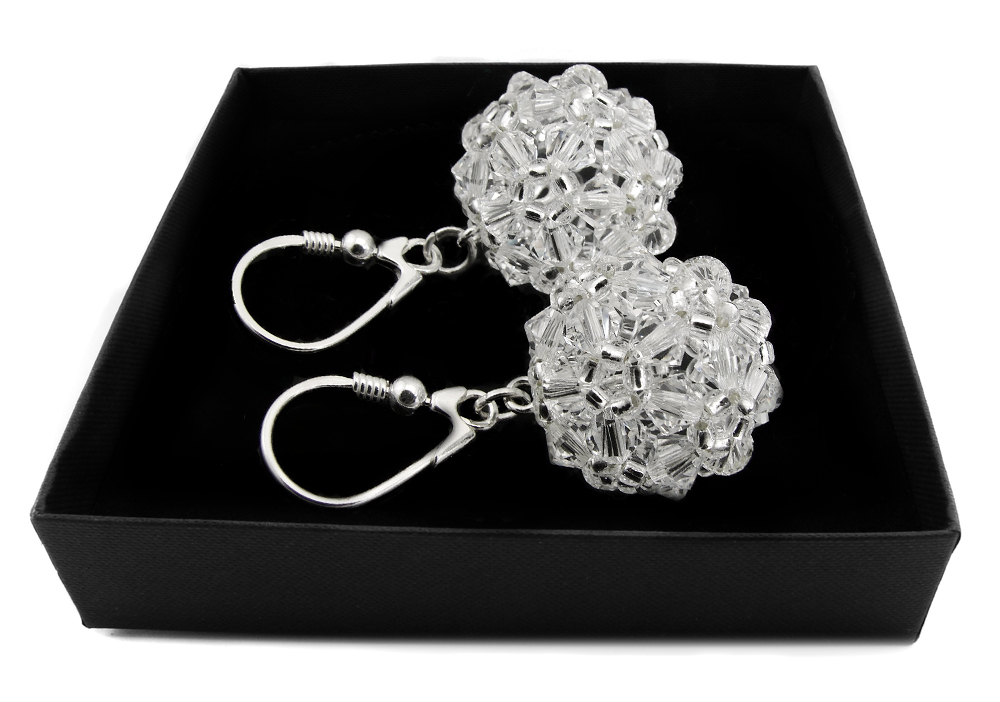 Náušnice ARSYLION so Swarovski Crystal toho