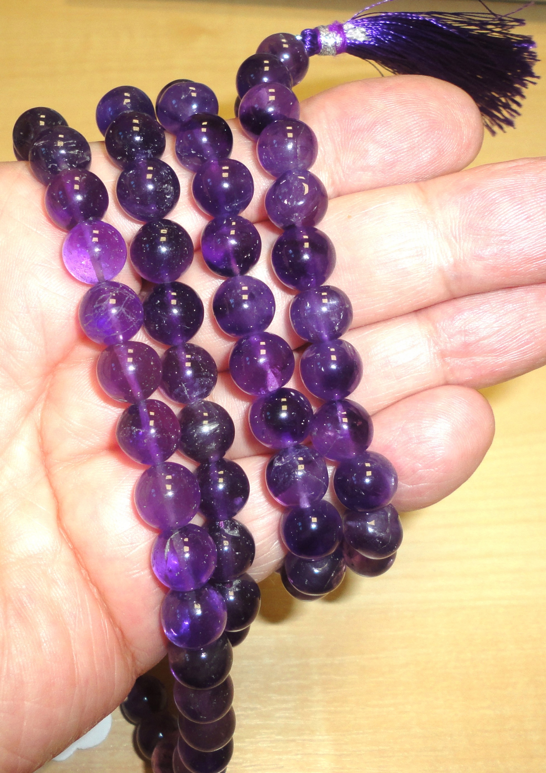 Ametysty prírodný náhrdelník 665,35 CT