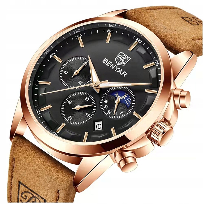 Pánské hodinky - Benyar Original Men's Classic Watch - 8 Kol