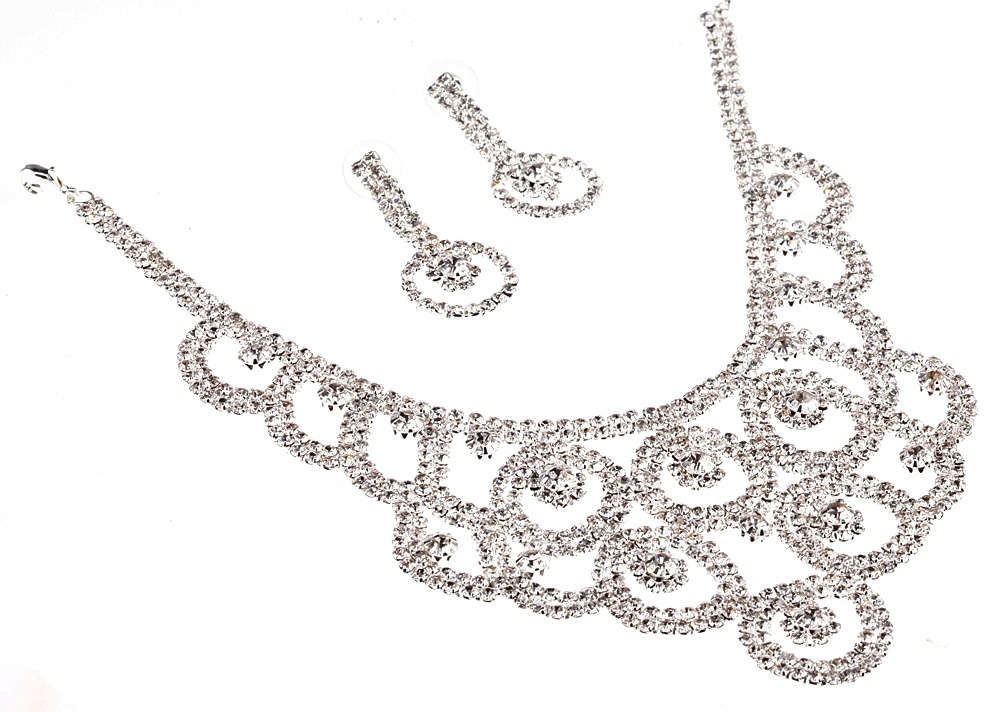 BG3752 SVADOBNÁ SÚPRAVA ZIRCONIA SVADOBNÉ ŠPERKY