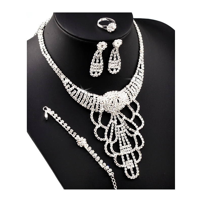 BG3764 SVADOBNÁ SADA ZIRCONIA SVADOBNÉ ŠPERKY