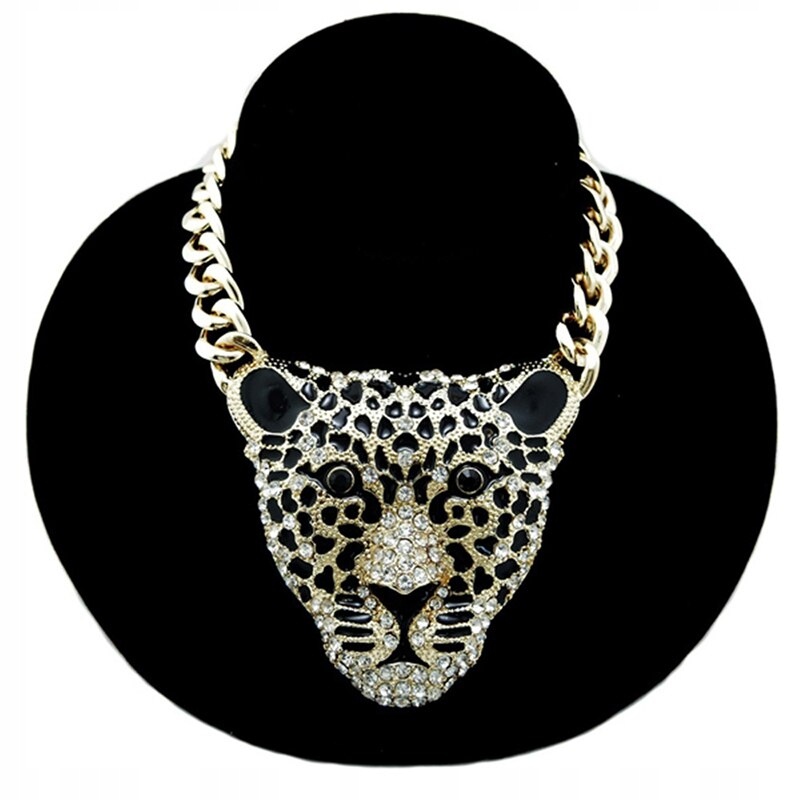 Šperky náhrdelníka retiazky leopardové škvrny