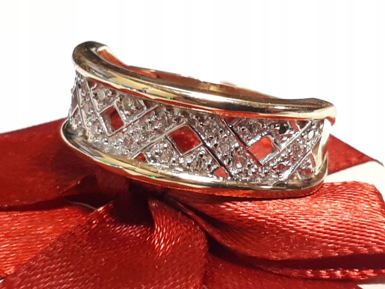 DIVINE GOLD RING 14K R.20 4,57G