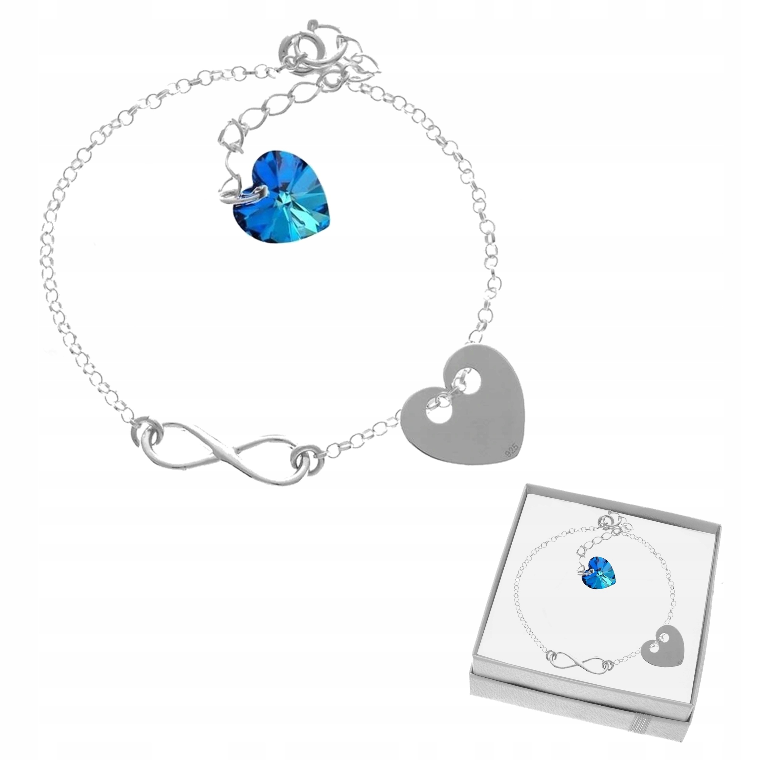 NÁRAMOK GRAVÍROVACÍ INFINITNÉ SRDCE KR. SWAROVSKI