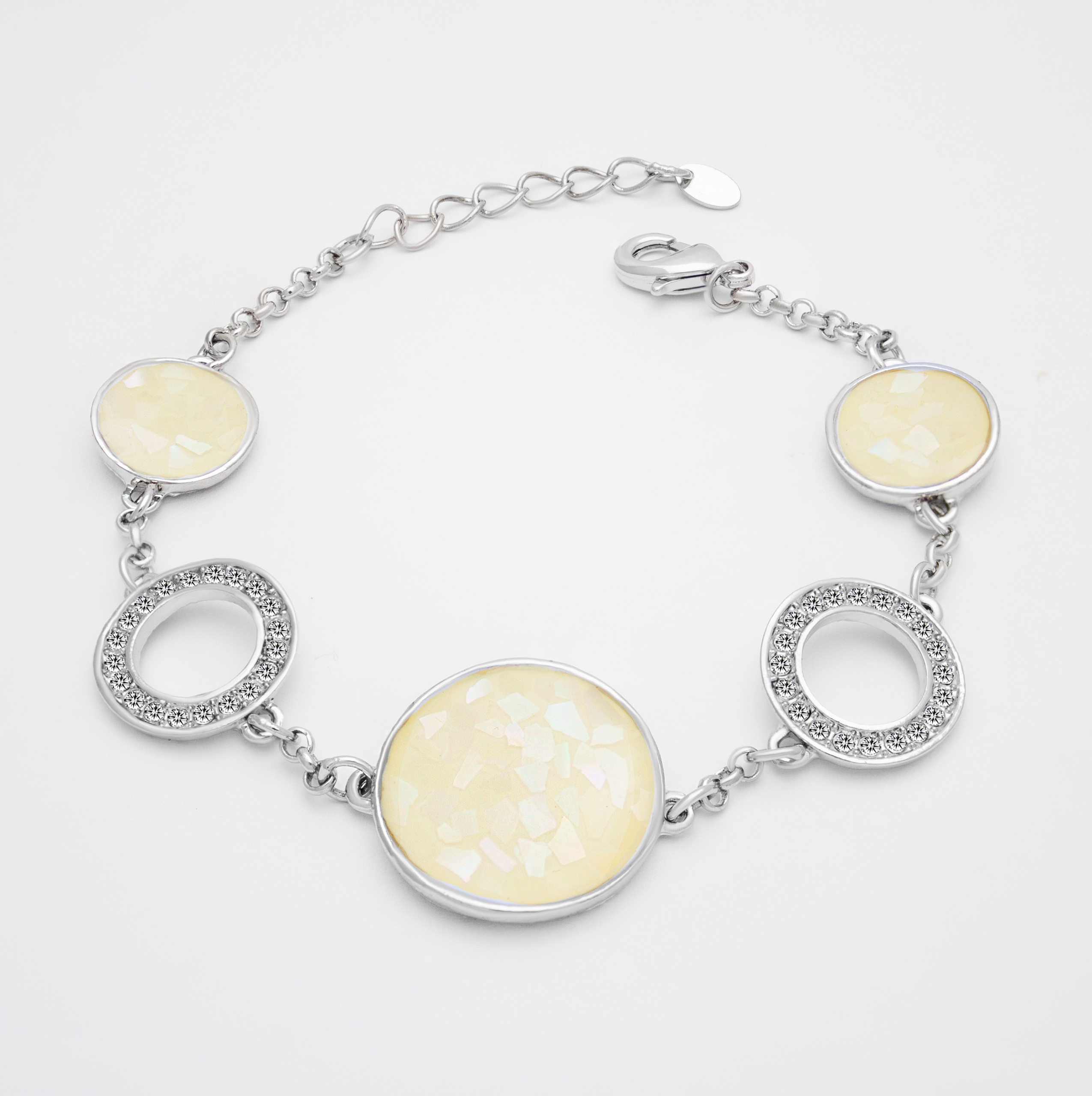 NÁRAMOK SILVER PEARL S ZIRKÓNIOU