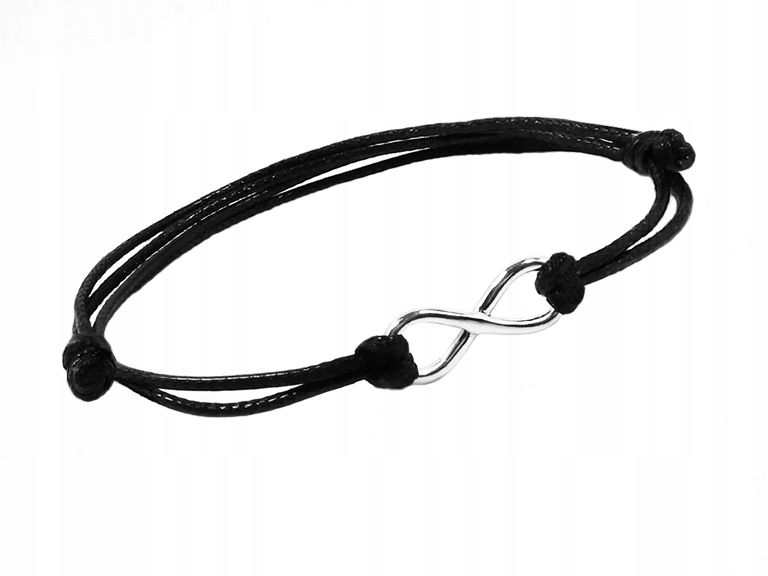 String Bracelet Infinity Silver 925