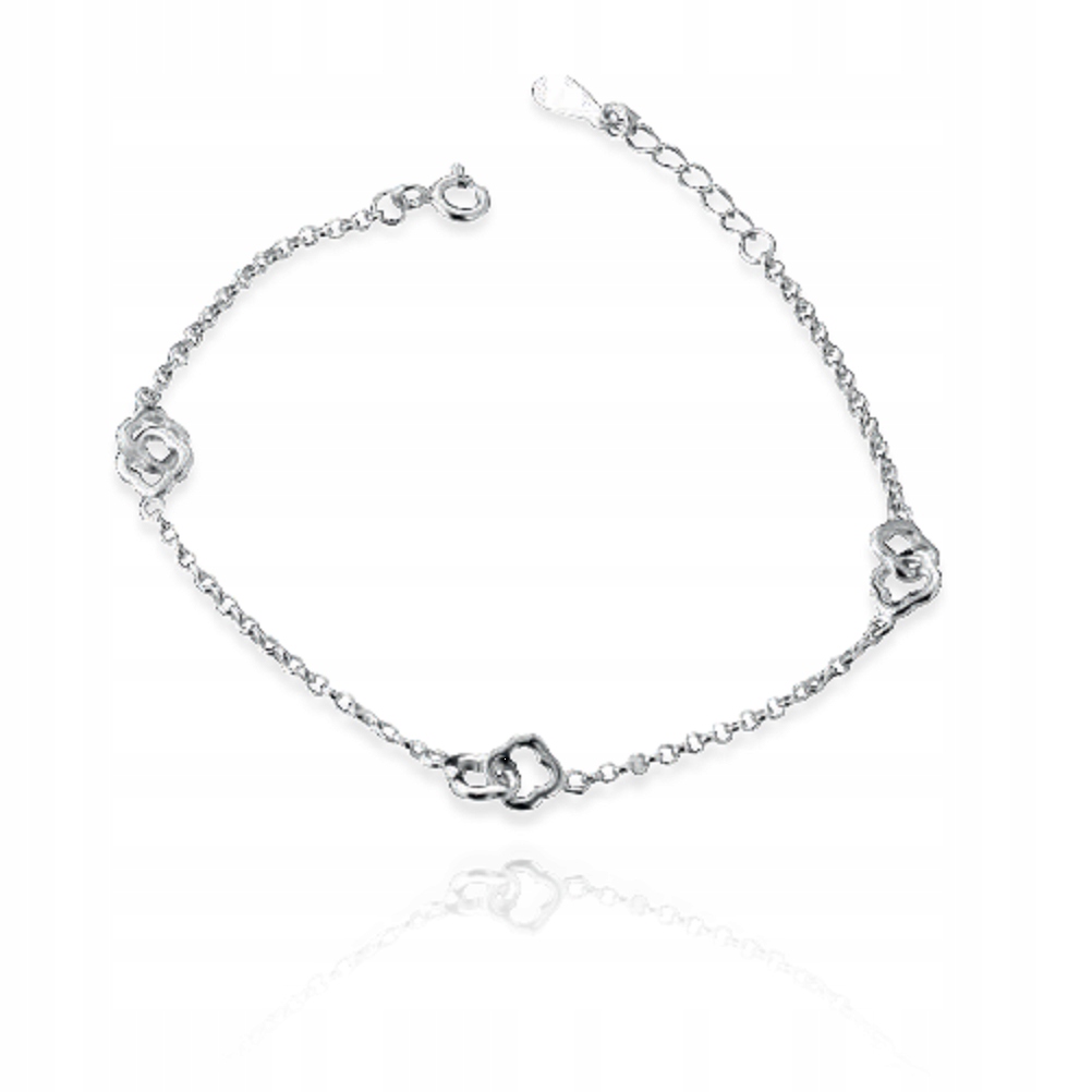 NÁRAMOK S CLOVER SILVER REŤAZOM