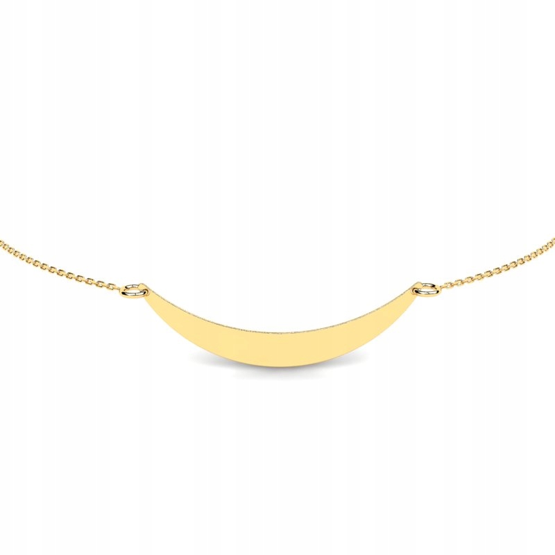 ZLATÝ NÁRAMOK GLOSSY MOON gravírovanie
