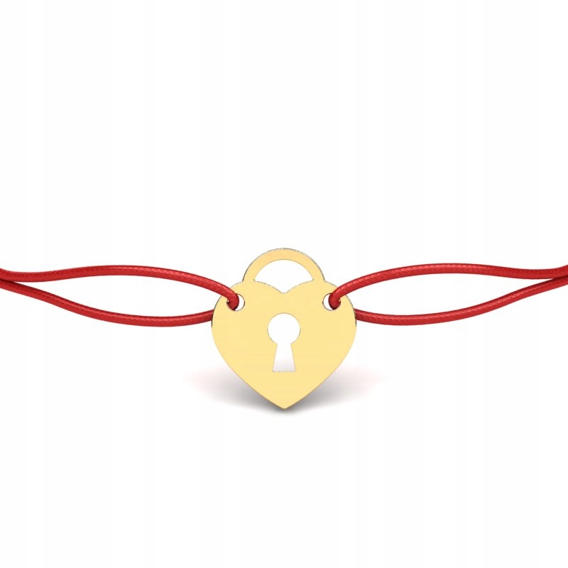 ZLATÝ PADLOCK NÁRAMOK NA STRUČNE RYBÍ