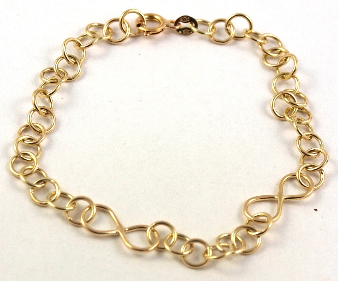Gold Bracelet Infiniti Gold 585
