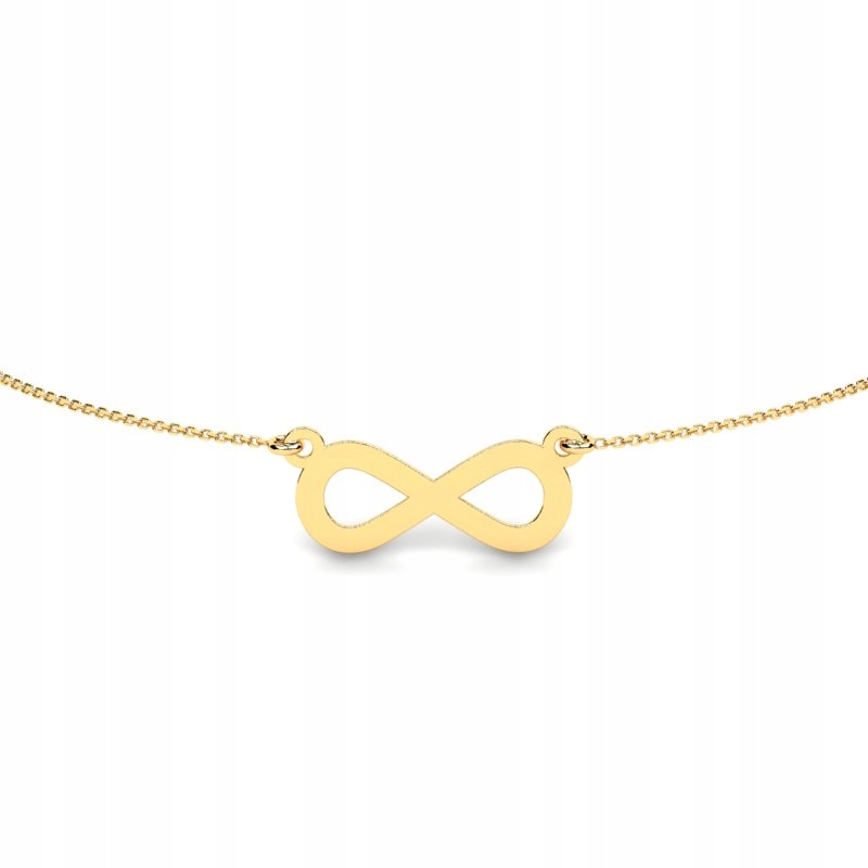 ZLATÝ NÁRAMOK INFINITY gravírovanie 14KR