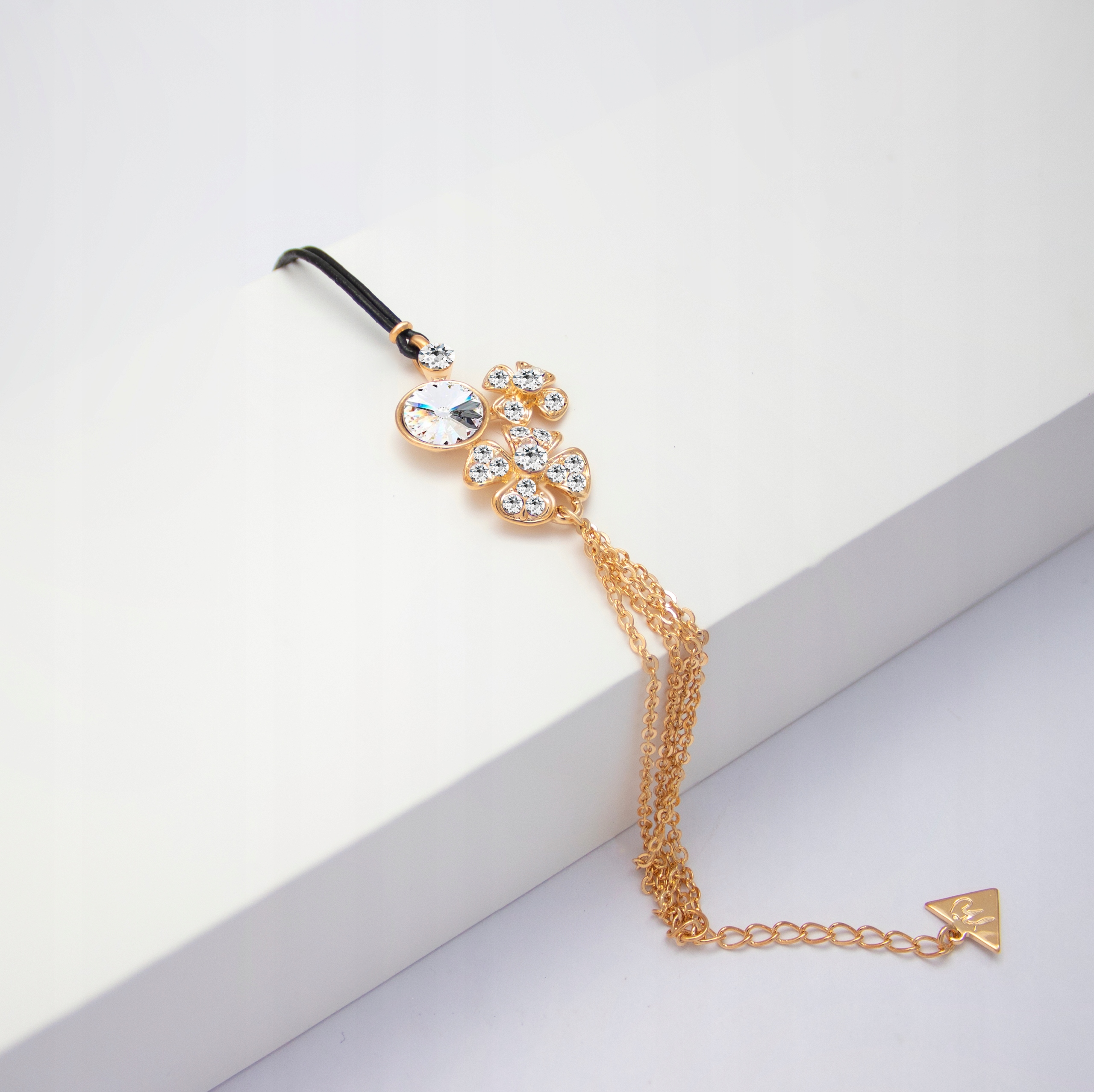 HODNOTENÝ NÁRAMOK ZLATÝ SWAROVSKI