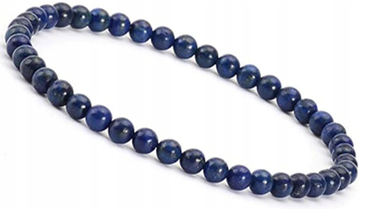 NÁRAMOK z kamienkových korálok LAPIS LAZULI 4 mm