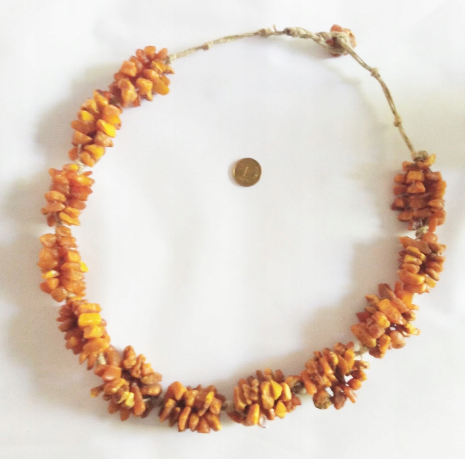 Baltic Amber - náhrdelník - 57,6 g (J01)