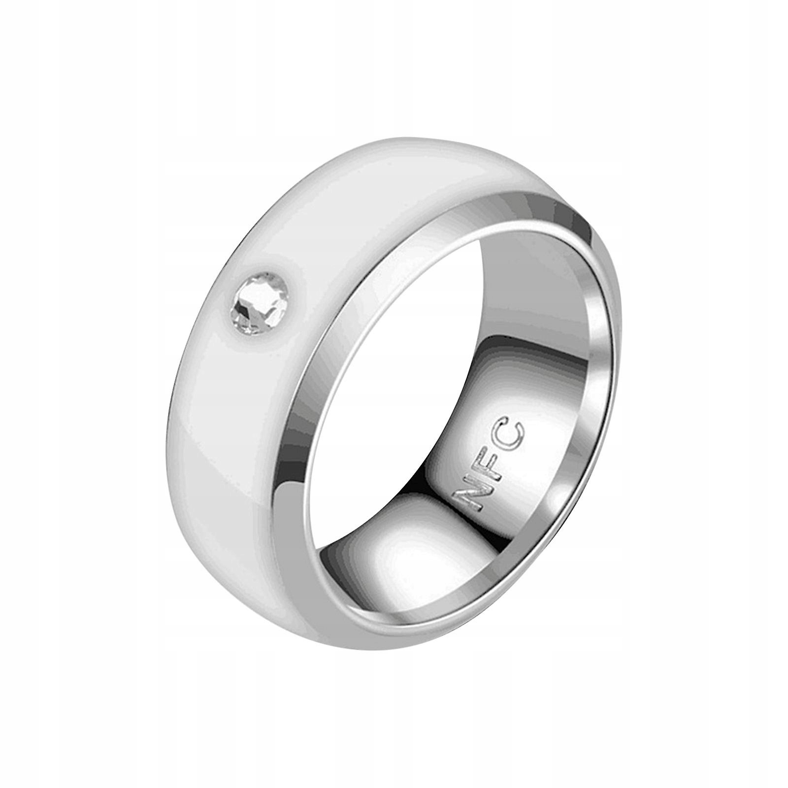 White-NFC Mobile Phone Intelligent Ring