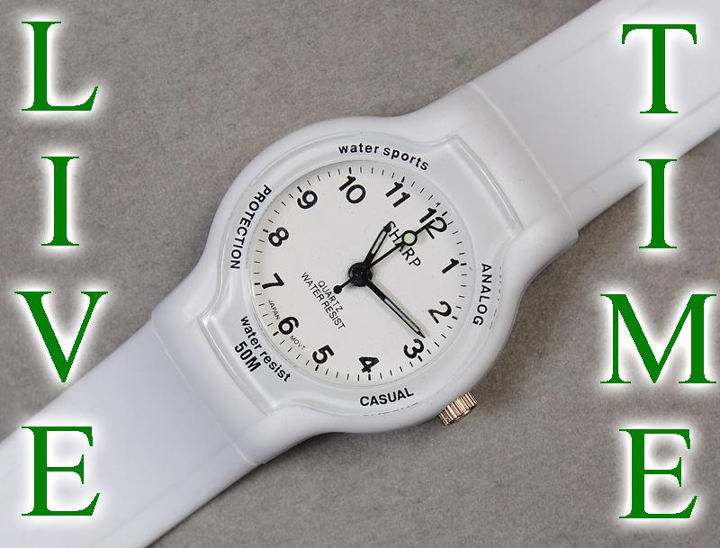 Dámske hodinky - White Sharp Hit Watch Propagácia