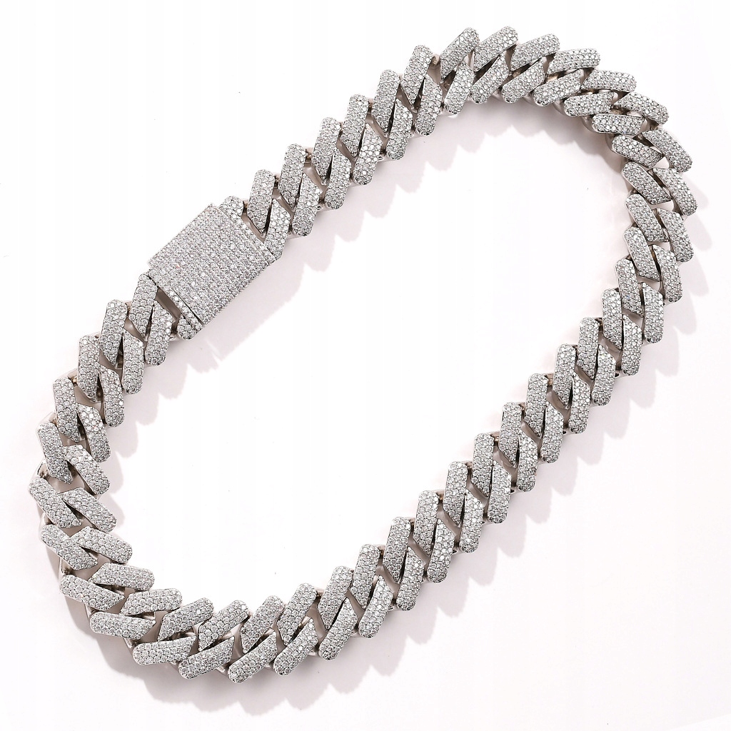 Šperky pánske náhrdelníky 20 mm diamant