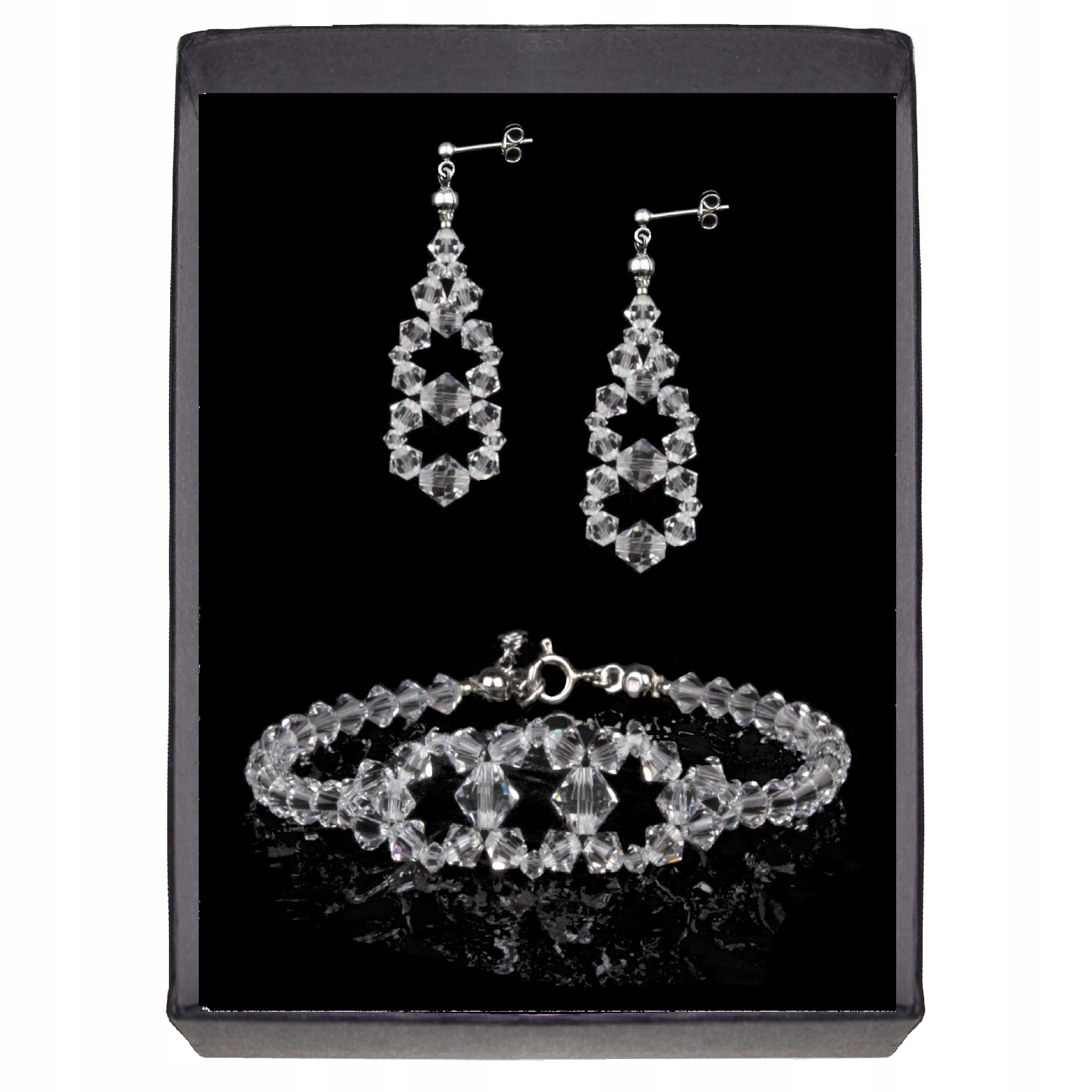 Sada svadobných šperkov s kryštálmi Swarovski
