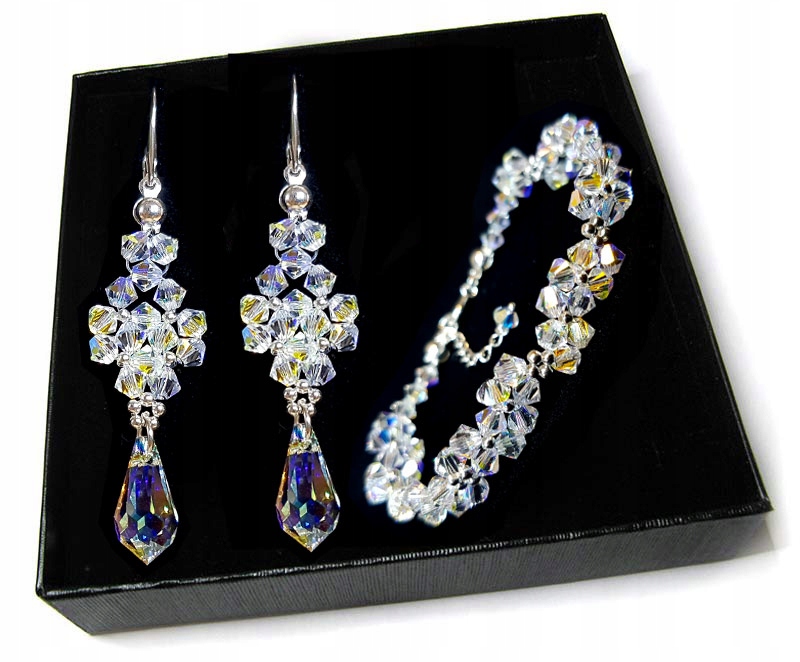 Kryštály svadobných šperkov od Swarovski Paletamarzen