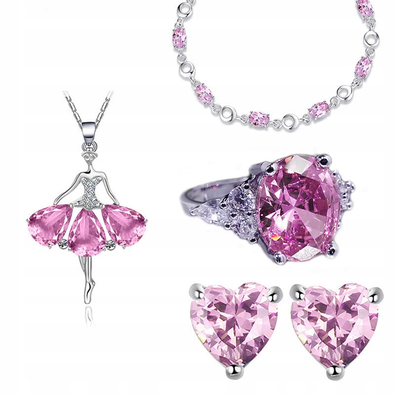 Šperky z ružovej princeznej Crystal [4]