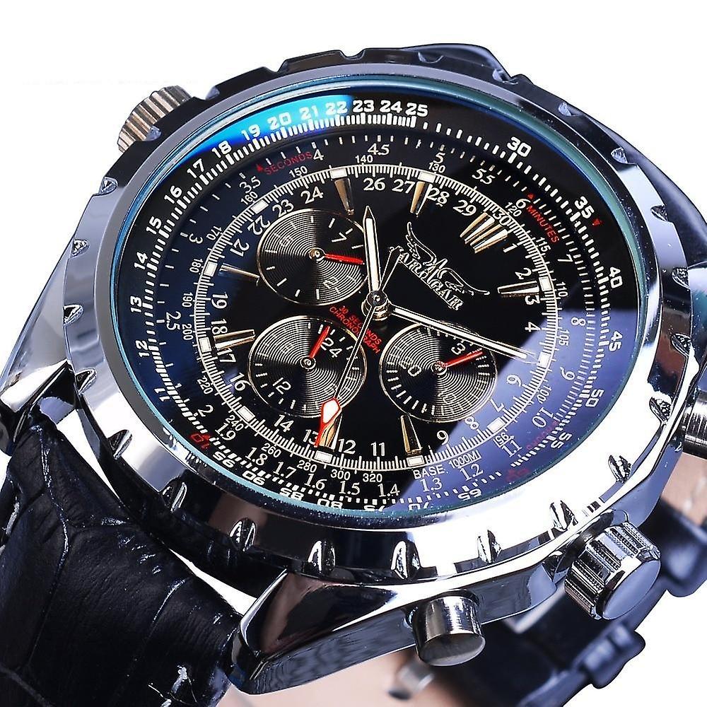 Pánské hodinky - Séria modrého skla Aviator Military Real