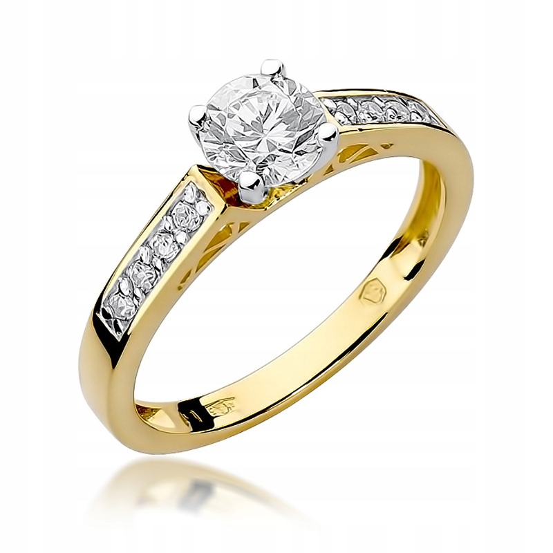 Bohatý prsteň s diamantmi 0,42 ct + GRAF!