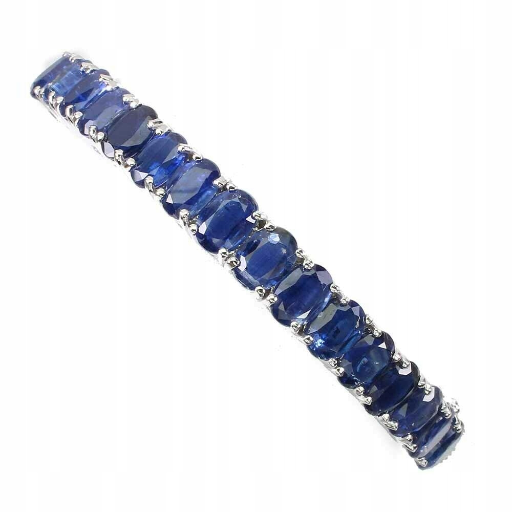Prírodný náramok Kyanity Silver 925 2