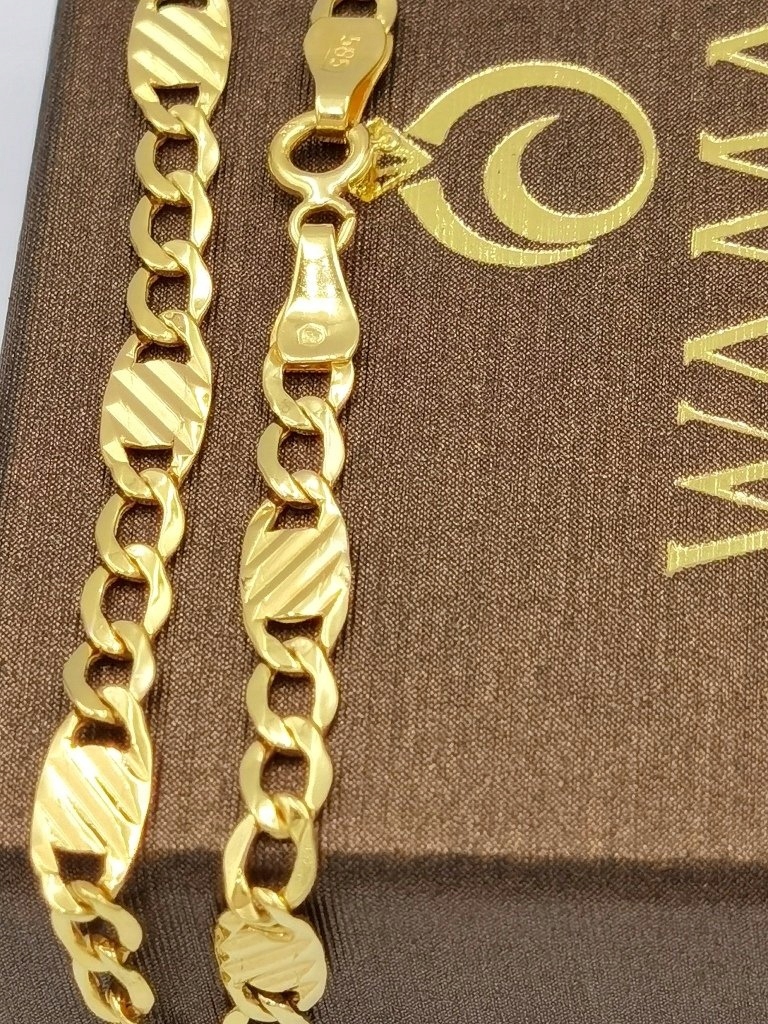 Náramok 21 Finezyja Figaro 4,7 mm zlato 585