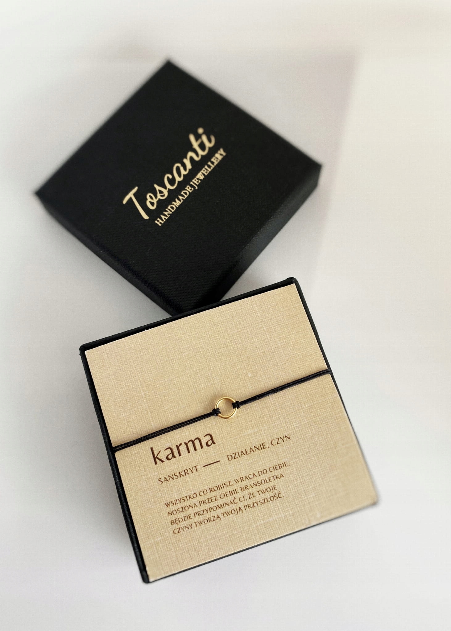 Black Food Bracelet Gold 585