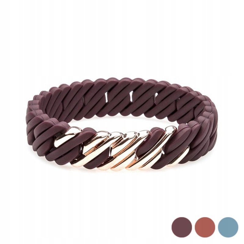 Dámsky náramok TheRubz Silicone Stainless steel