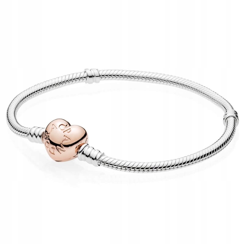 Pandora náramok momenty Rose Heart 580719-17