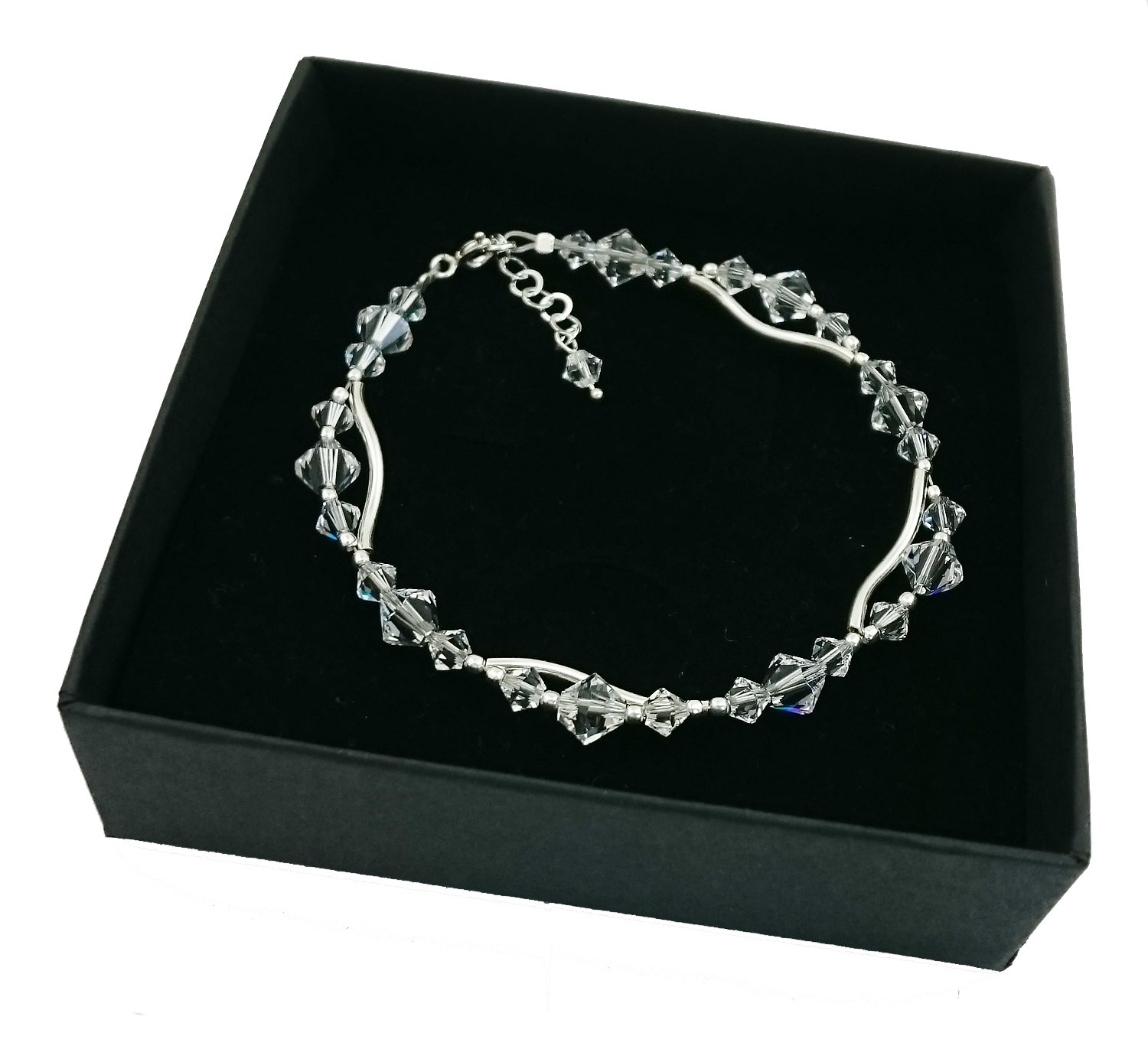 * Krištáľový náramok SWAROVSKI SVADBA 192