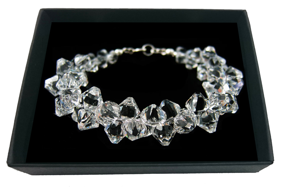 Náramok SWAROVSKI SVADBA krásny a efektný 615