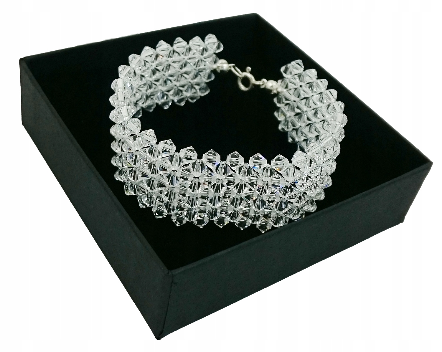 SVADOBNÝ náramok z kryštálov SWAROVSKI 291
