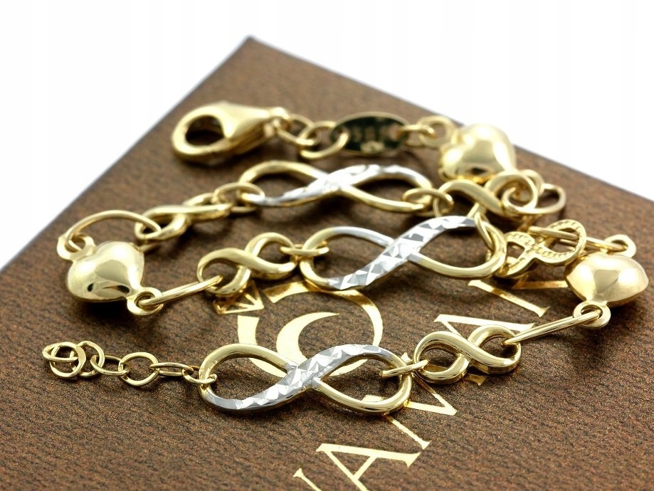 Náramok Eternal Love II 19cm Gold 585 14ct