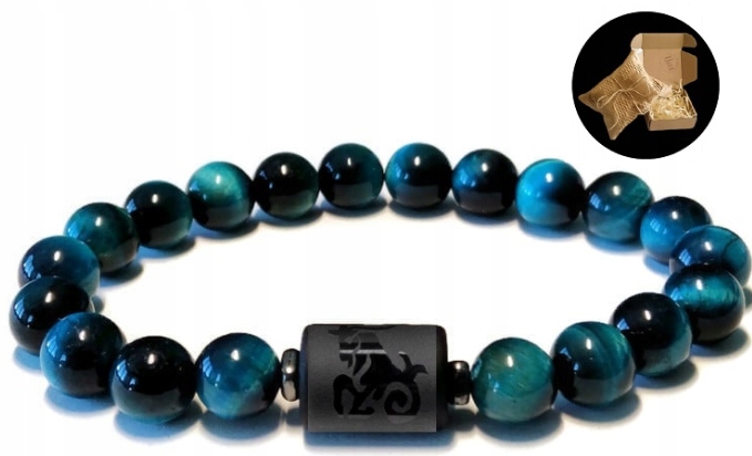 Náramok kameň tiger eye zodiaki kozorožec