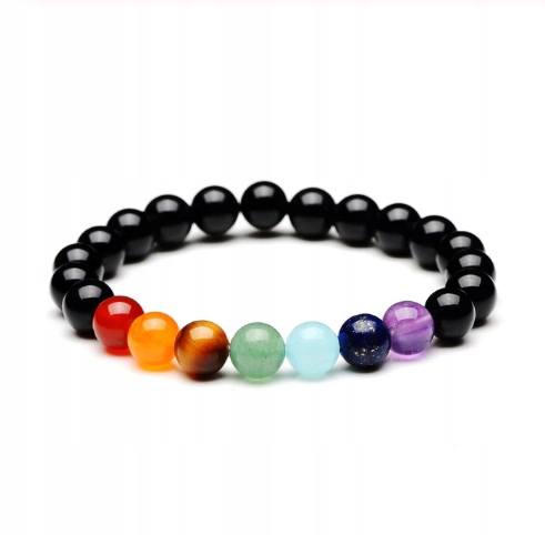 Náramok Prírodný kameň Onyx Agat 21 cm
