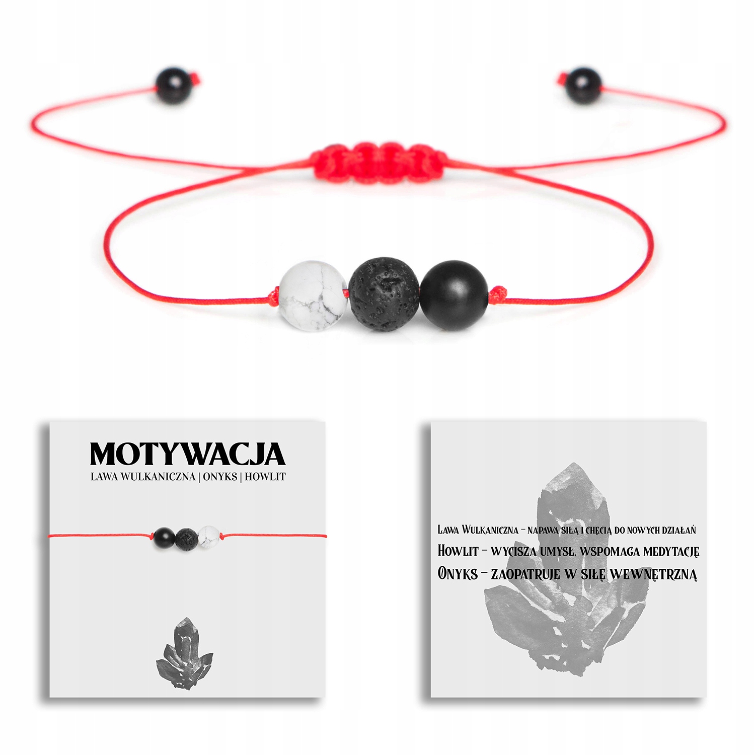 Náramkové kamene prírodná amulet motivácia