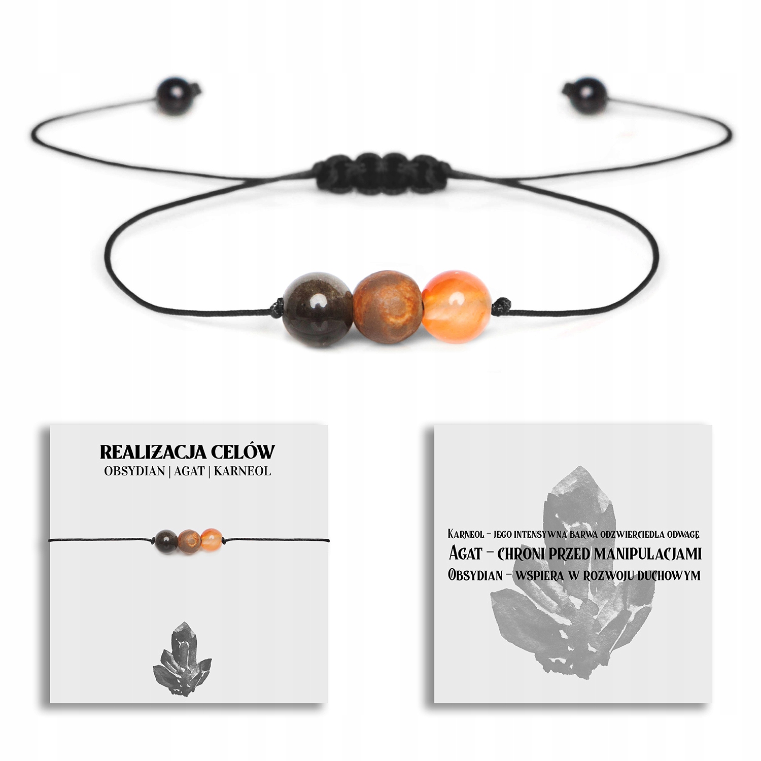Náramok prírodné kamene implementácia amulet