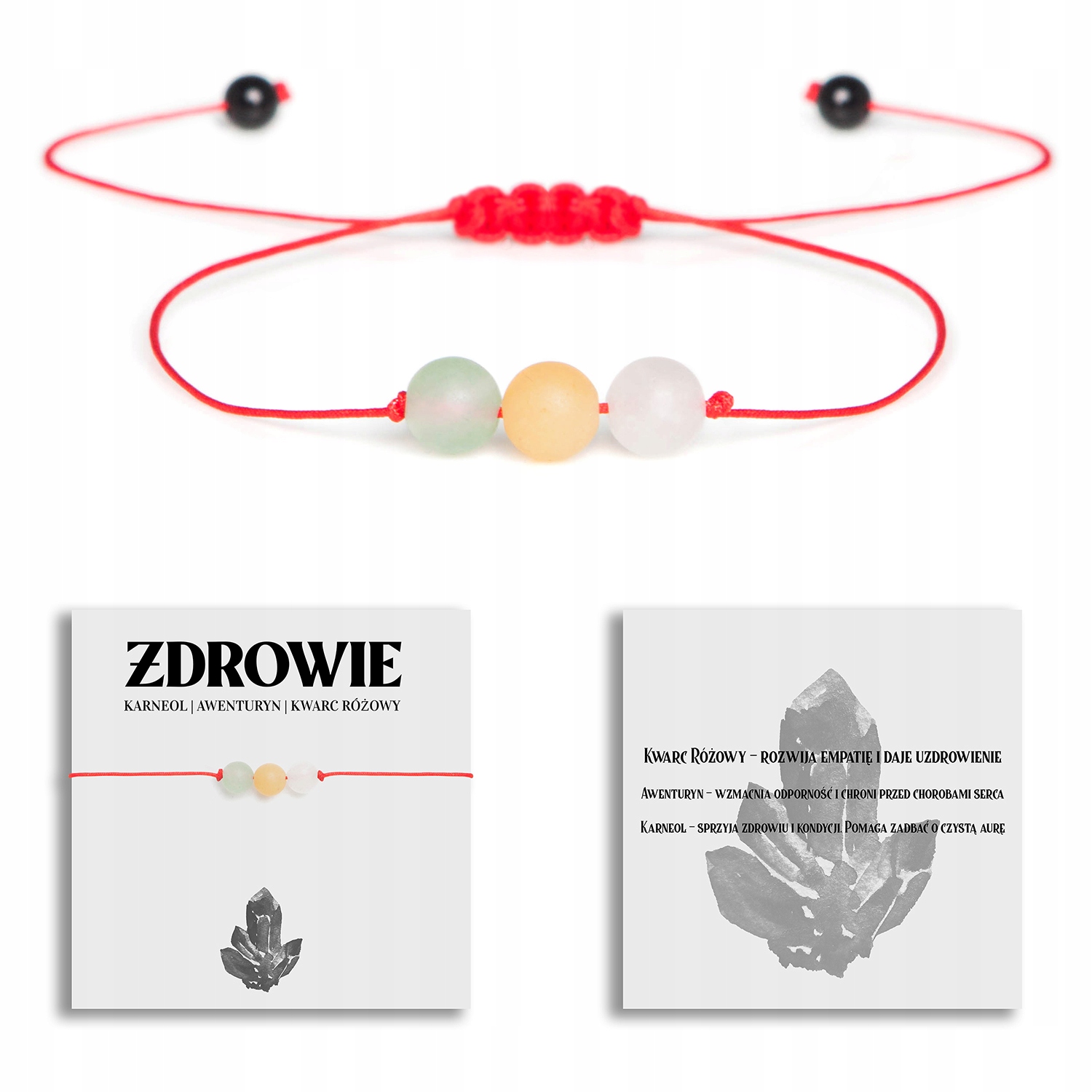 Náramkové kamene prírodné zdravie amulet