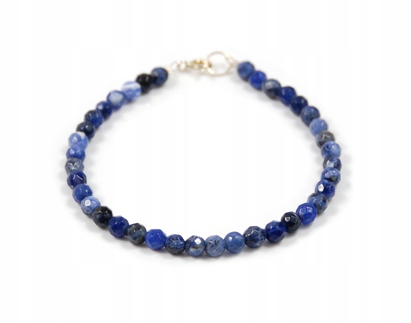 Fakty o sodalite s prírodným náramkom 4 mm